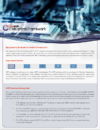 Thank you CCF Data Sheet